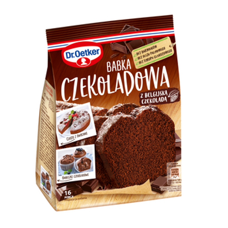 Dr. Oetker Babka czekoladowa z belgijską czekoladą 365g