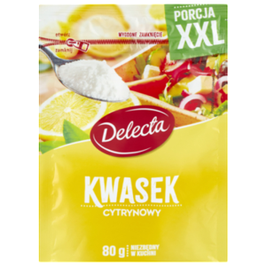 Kwasek cytrynowy 80G Delecta