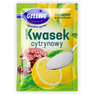 Gellwe Kwasek cytrynowy 20g