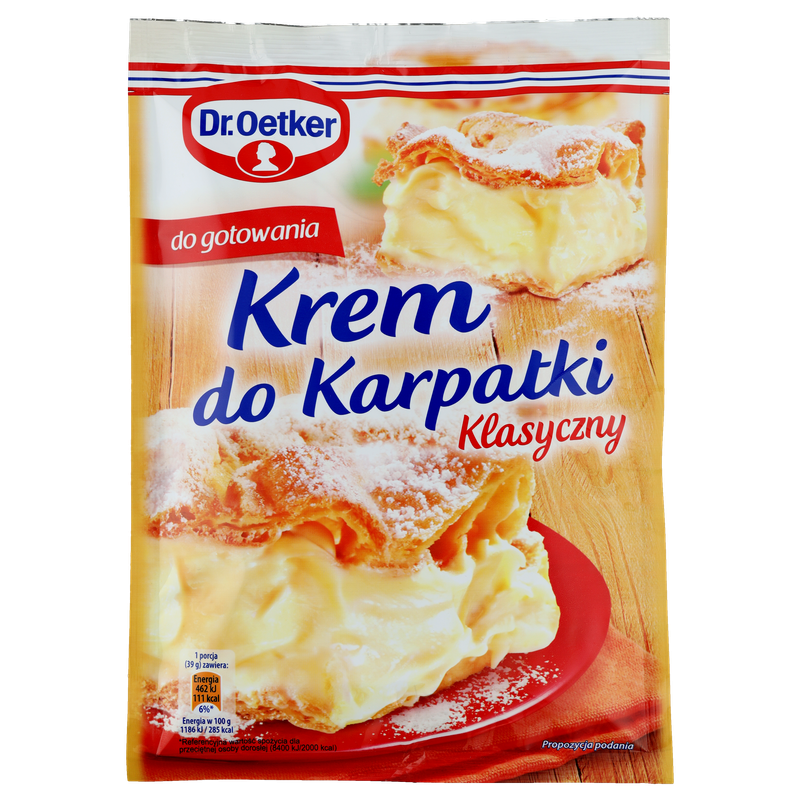 Dr. Oetker Krem do Karpatki klasyczny 240g