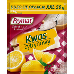 Kwas cytrynowy XXL 50g Prymat