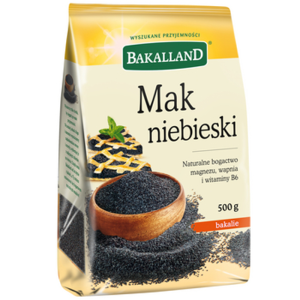 Mak Niebieski 500g Bakalland