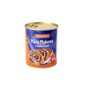 Prospona Masa makowa z bakaliami 900 g X6