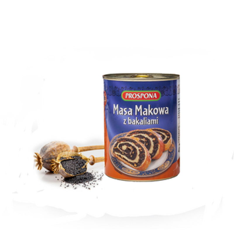 Prospona Masa makowa z bakaliami 400g