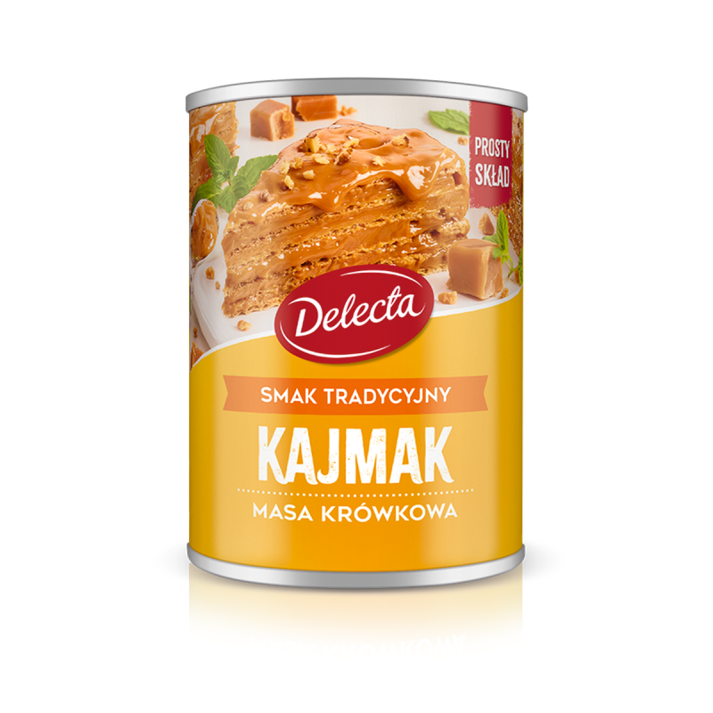 Kajmak Masa krówkowa o smaku 400g Delecta