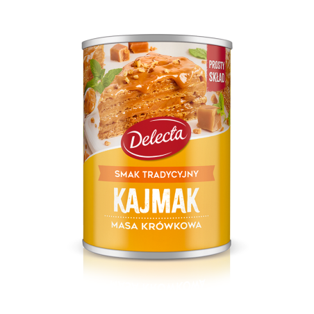 Kajmak Masa krówkowa o smaku 400g Delecta
