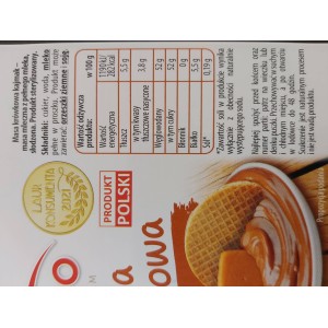 Masa krówkowa kajmak 400 g Helio