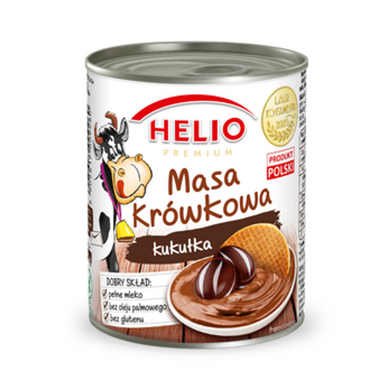 Masa krówkowa kukułka 400g Helio