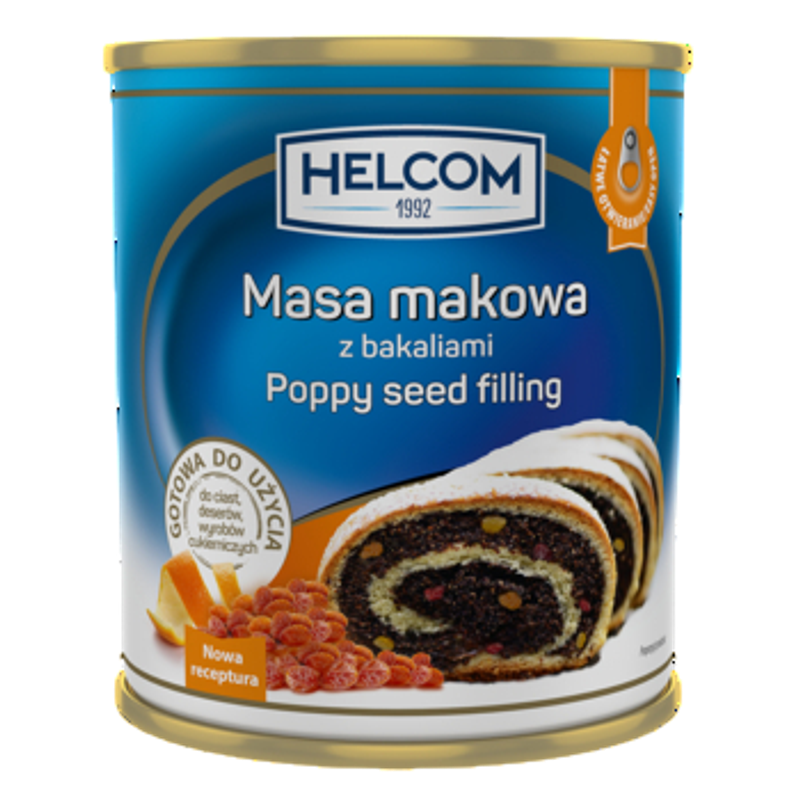 Masa makowa z bakaliami 850 g HELCOM