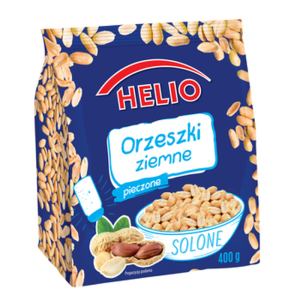 Orzeszki ziemne pieczone solone Helio 400 g