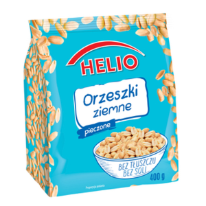 Orzeszki ziemne pieczone HELIO 400 g
