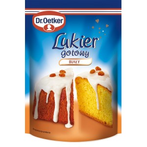 Dr. Oetker Lukier gotowy biały 100 g