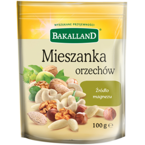 Mieszanka orzechów 100g Bakalland
