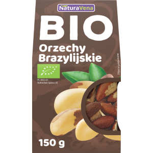 NATURAVENA Ekologiczne orzechy brazylijskie 150g