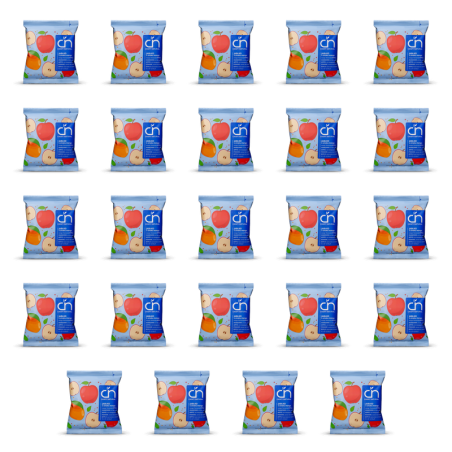 Jabłko o smaku mango 18g Crispy Natural X24