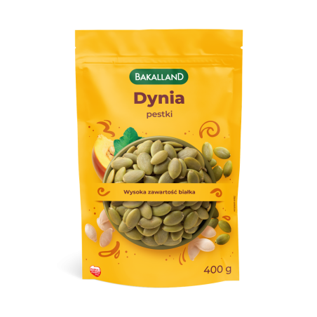 Pestki dyni łuskane 400g Bakalland