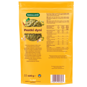 Pestki dyni łuskane 400g Bakalland