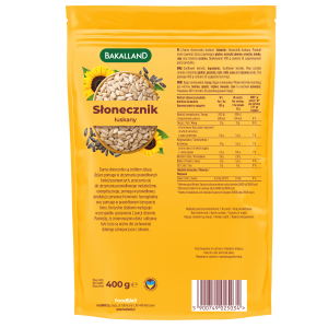 Słonecznik łuskany 400g Bakalland