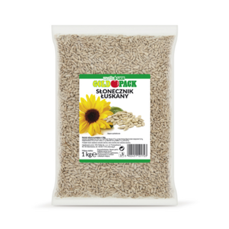 GoldPack Słonecznik łuskany 1kg