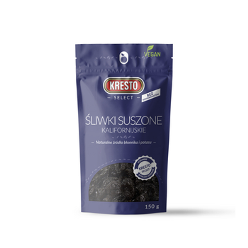 KRESTO Select Śliwki suszone Kalifornijskie 150g