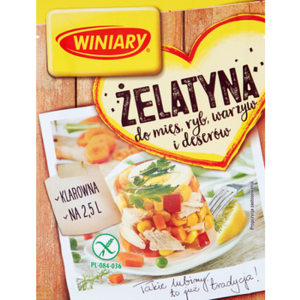 WINIARY Żelatyna 50g