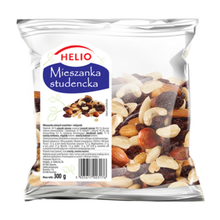 Mieszanka studencka 300 g Helio