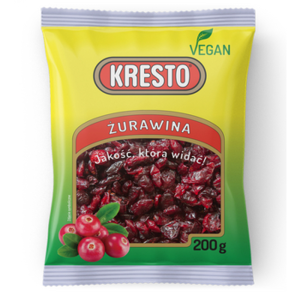 Kresto żurawina suszona 200g