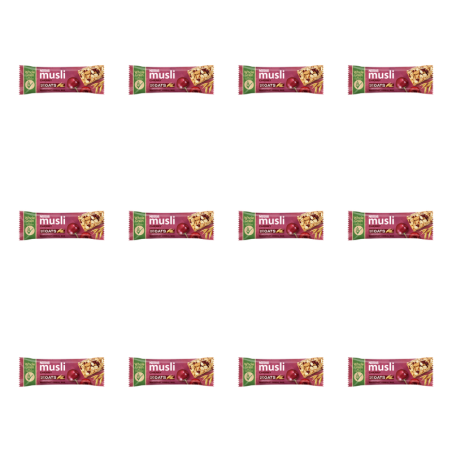 Baton Musli wiśnia 35g Nestle X12