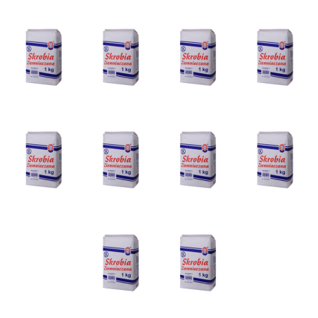 Skrobia ziemniaczana Trzemeszno 1 kg. X10