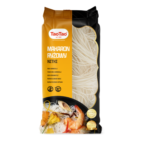TAO TAO Makaron ryżowy nitki 200g