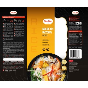 TAO TAO Makaron ryżowy nitki 200g