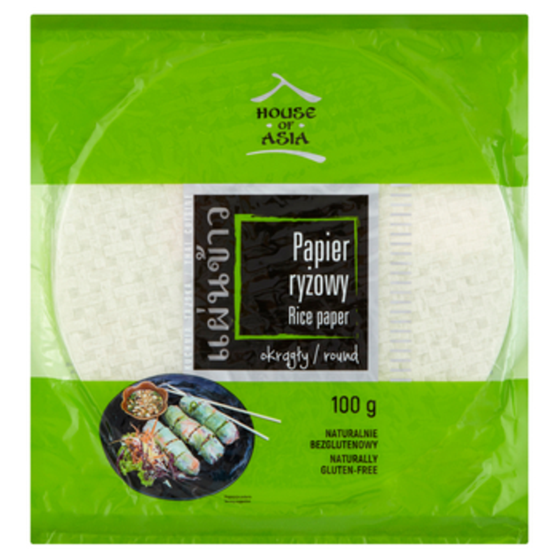 House of Asia papier ryżowy okrągły 100g