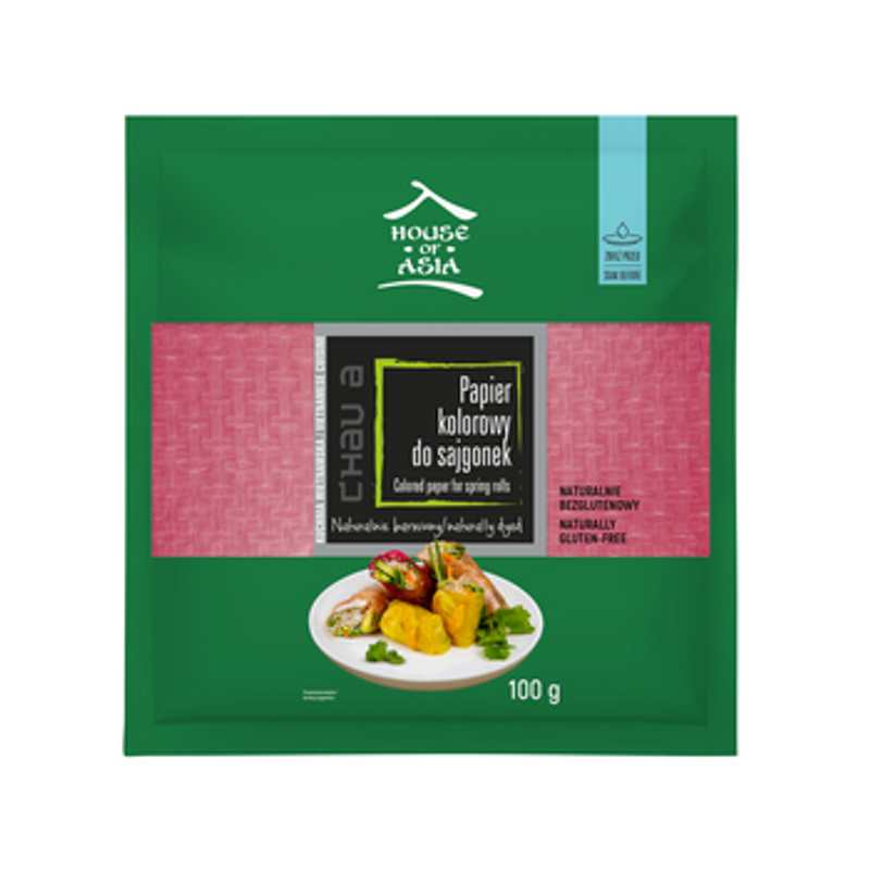 House of Asia papier kolorowy do sajgonek 100g