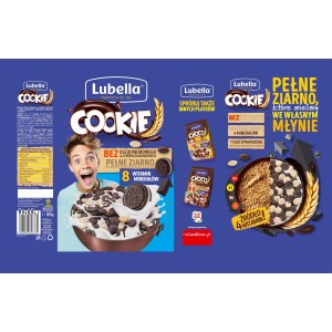 Lubella Płatki Cookie 200g
