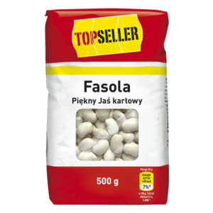 TOPSELLER Fasola Piękny Jaś karłowy 500g X6
