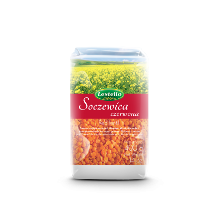 Lestello Soczewica czerwona 400 g