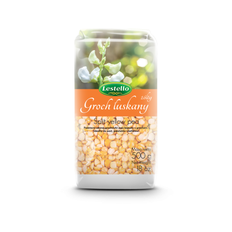 Lestello Groch łuskany żółty 500 g
