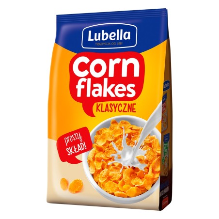 Lubella Corn Flakes Klasyczne Płatki kukurydziane 500 g