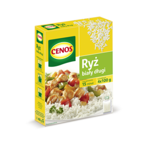 Ryż biały długi 4 x 100 g Cenos X12