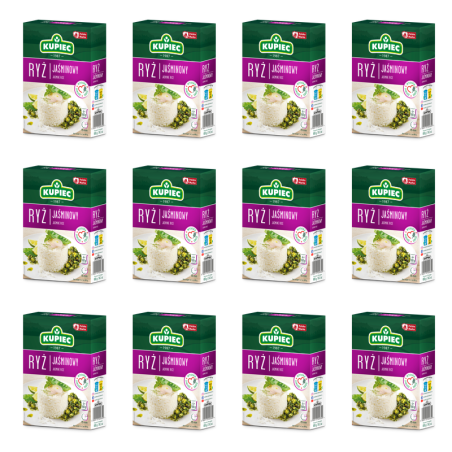 Kupiec Ryż jaśminowy 4 x100g X12