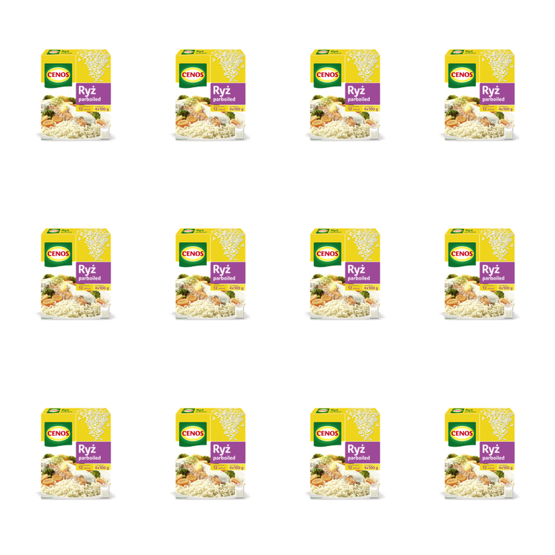 Ryż Parboiled 4 x 100 g Cenos X12