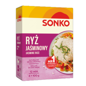 Sonko. Ryż jaśminowy 4x100 g. X6