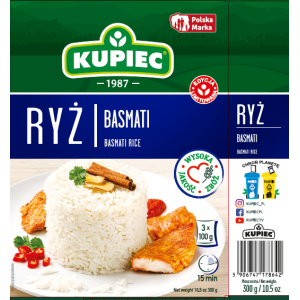 Kupiec Ryż basmati 3x100G X12