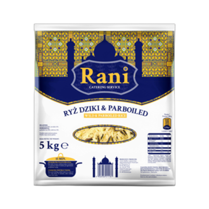 Rani Ryż Dziki&Parboiled 5kg