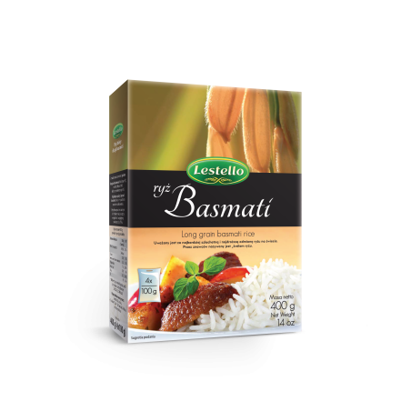 Lestello Ryż basmati 4x100 g