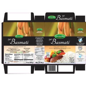 Lestello Ryż basmati 4x100 g