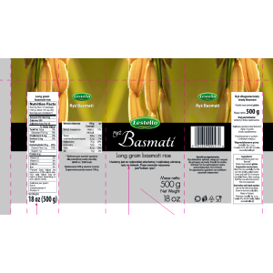Lestello Ryż basmati 500 g