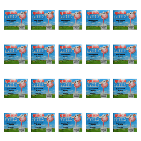 Felfoldi Quick Milk słomki do picia mleka smakowe 30g X20