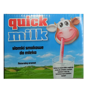 Felfoldi Quick Milk słomki do picia mleka smakowe 30g X20
