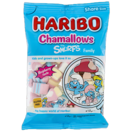 Haribo Pianki Owocowe Chamallows The Smurfs Family 175 g